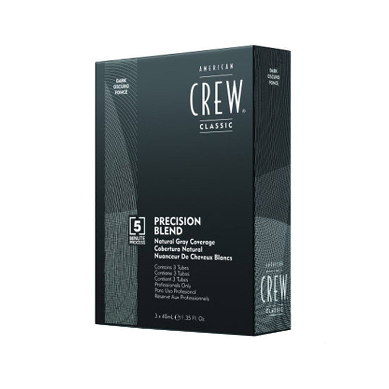 Система маскировки седых волос уровень 2-3 American Crew Precision Blend Dark 3 * 40 мл