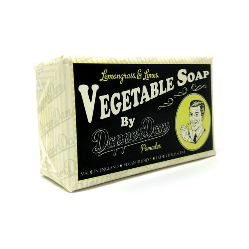 Мыло Dapper Dan Lemongrass &amp; limes Vegetable Soap 190 г