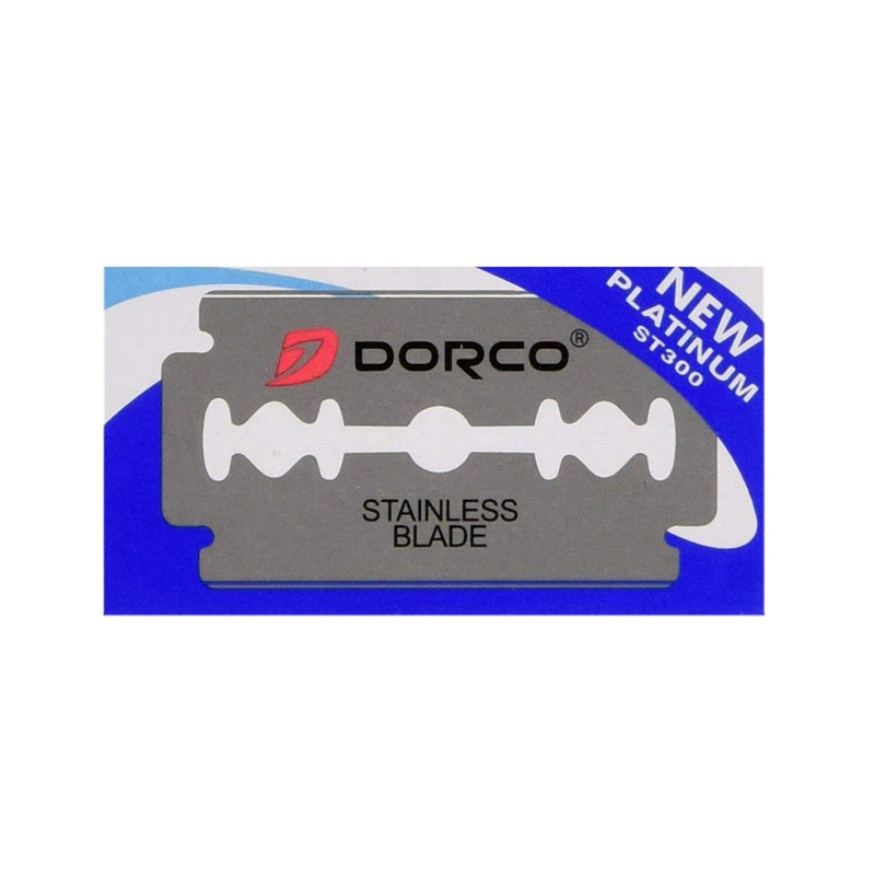 Лезвия Dorco St-300 Platinum HI-Stainless Razor Blades 10 шт