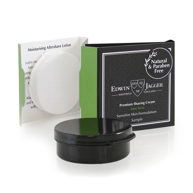 Набор тестеров Edwin Jagger Aloe Vera Shaving Sample Pot
