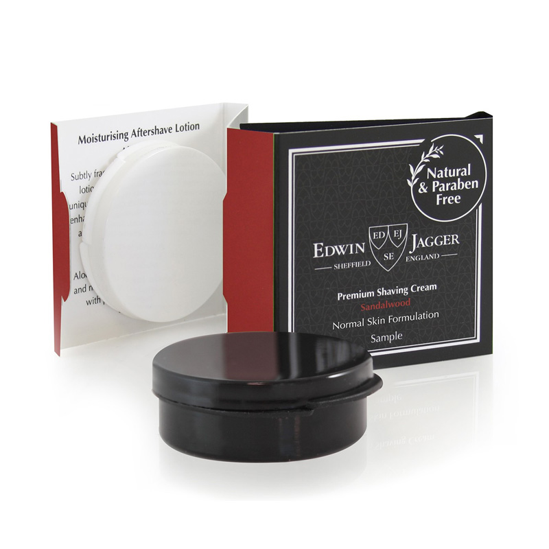 Набор тестеров Edwin Jagger Sandalwood Shaving Sample Pot