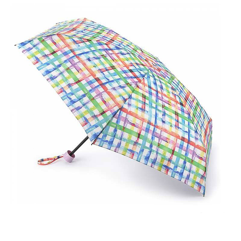 Зонт женский Fulton Soho-2 Rainbow Check L859
