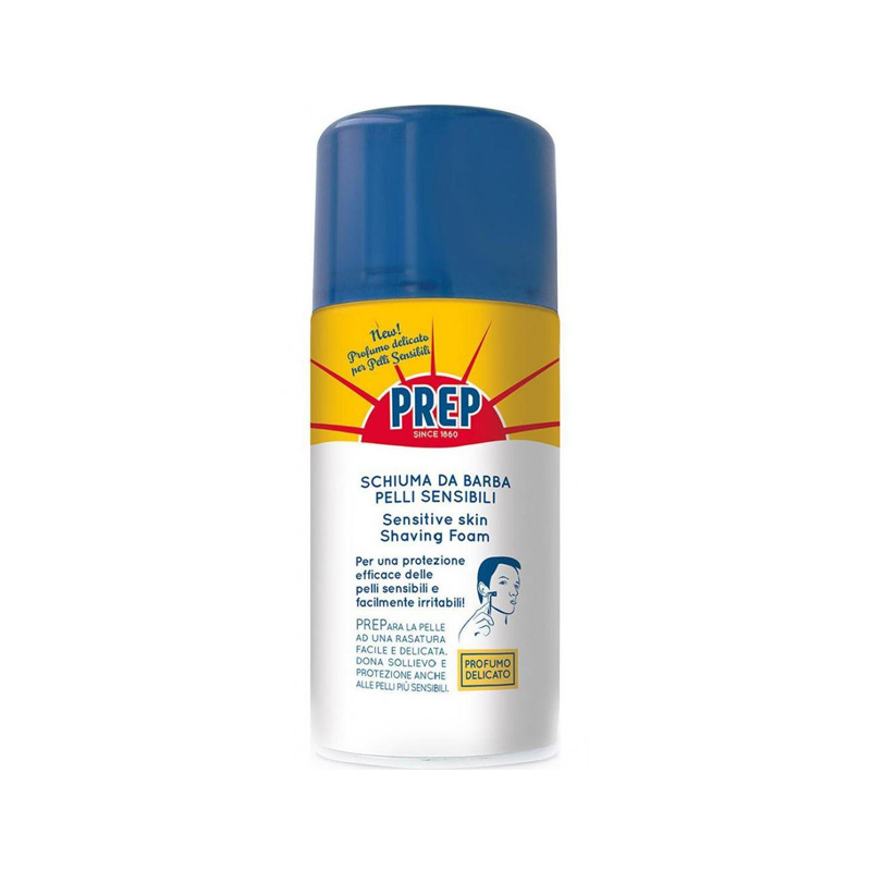 Пена для бритья для чувствительной кожи Prep Sensitive Skin Shaving Foam 300 мл