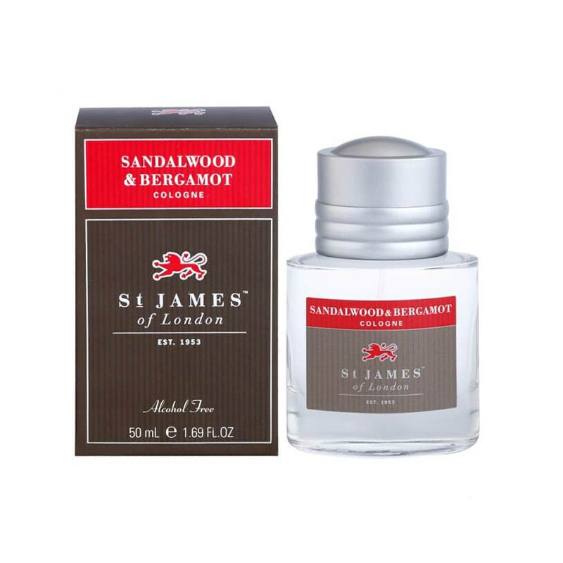 Одеколон St. James of London Sandalwood &amp; Bergamot 50 мл