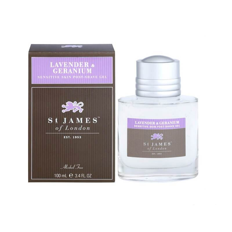 Гель после бритья St. James of London Lavender &amp; Geranium 100 мл