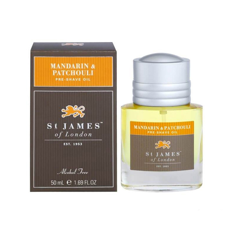 Масло перед бритьем St. James of London Mandarin &amp; Patchouli 50 мл