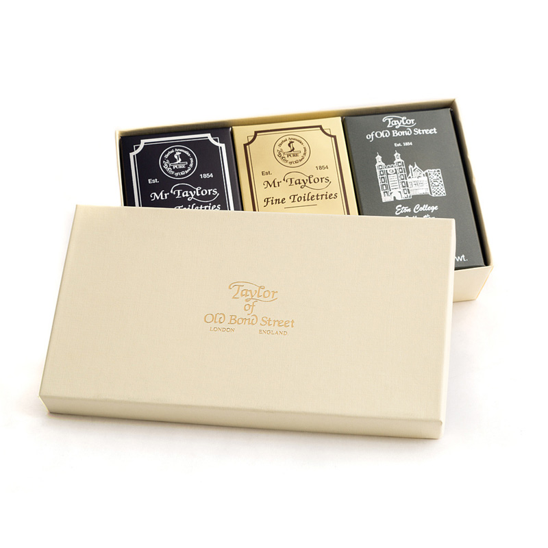Набор мыла Taylor of Old Bond Street Eton College, Sandalwood, Mr. Taylors 3 x 200 гр