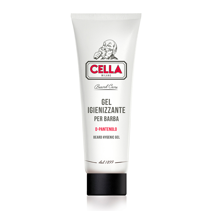 Гель Для Очистки Бороды С Антибактериальным Действием Cella Gel Igienizzante С Пантенолом 150 Мл
