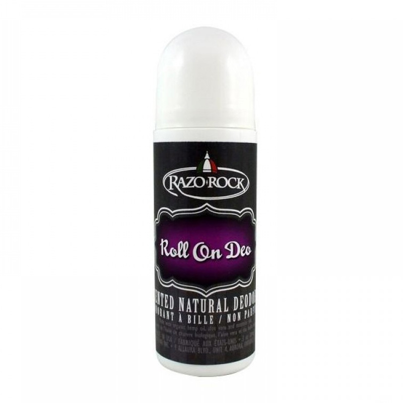 Натуральный Дезодорант RazoRock Aloe Alum Deo Roll On Unscented Deodorant 89 мл