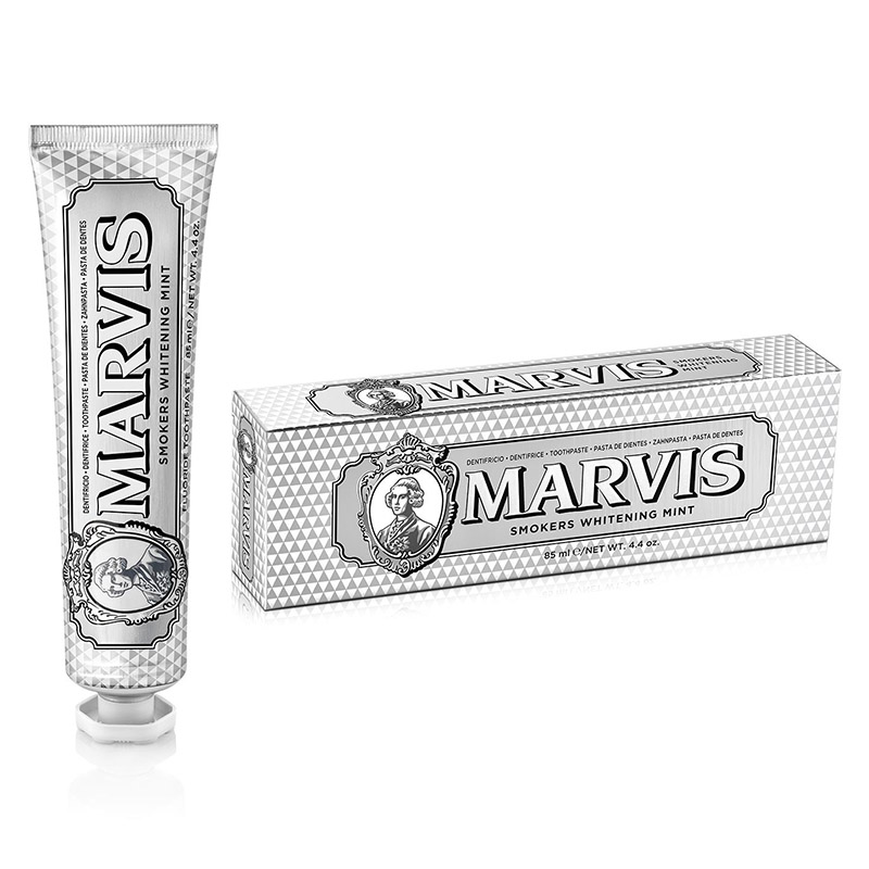 Зубная Паста Отбеливающая Для Курильщиков Marvis Smokers Whitening Mint 85 мл