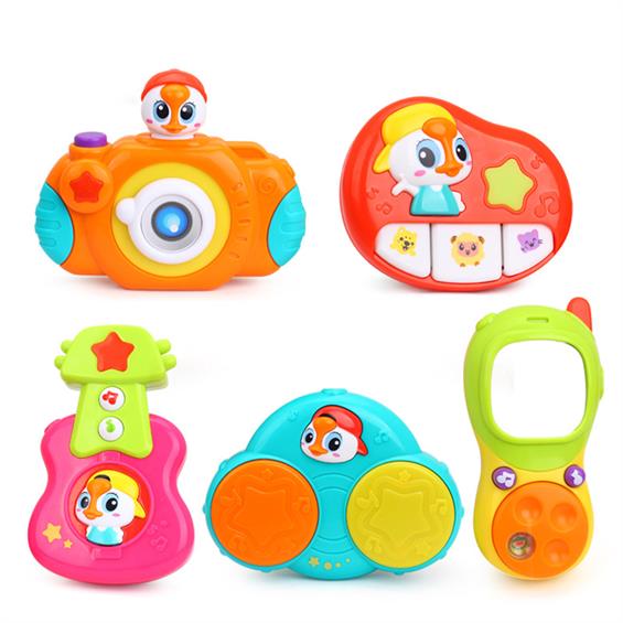 Комплект подвесных музыкальных игрушек Huile Toys 5 шт. (3111)