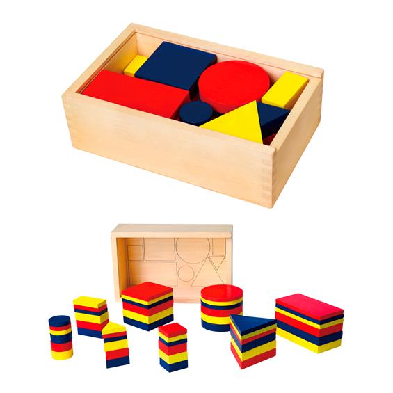 Набор для обучения Viga Toys Логические блоки (56164)