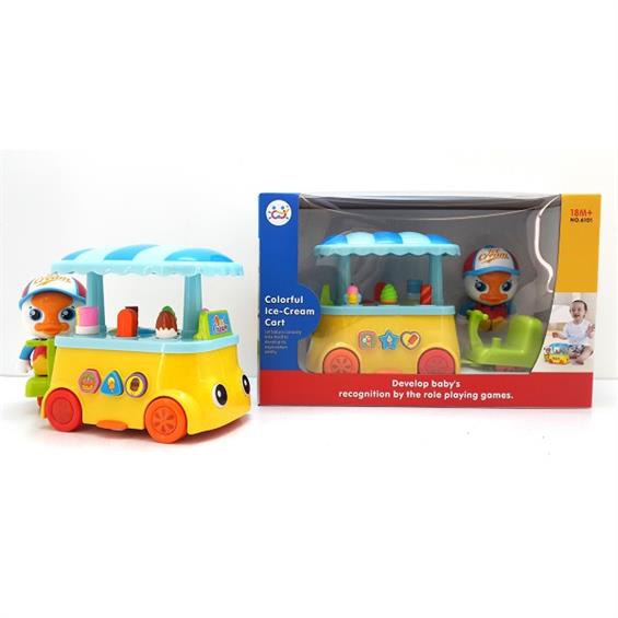 Игрушка Huile Toys Тележка с мороженым (6101)