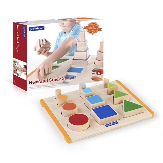 Набор для обучения Guidecraft Manipulatives Формы и пространство (G6737)