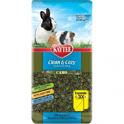 Целлюлозная подстилка Kaytee Clean&amp;Cozy Camo Камуфляж 1.16 кг для грызунов