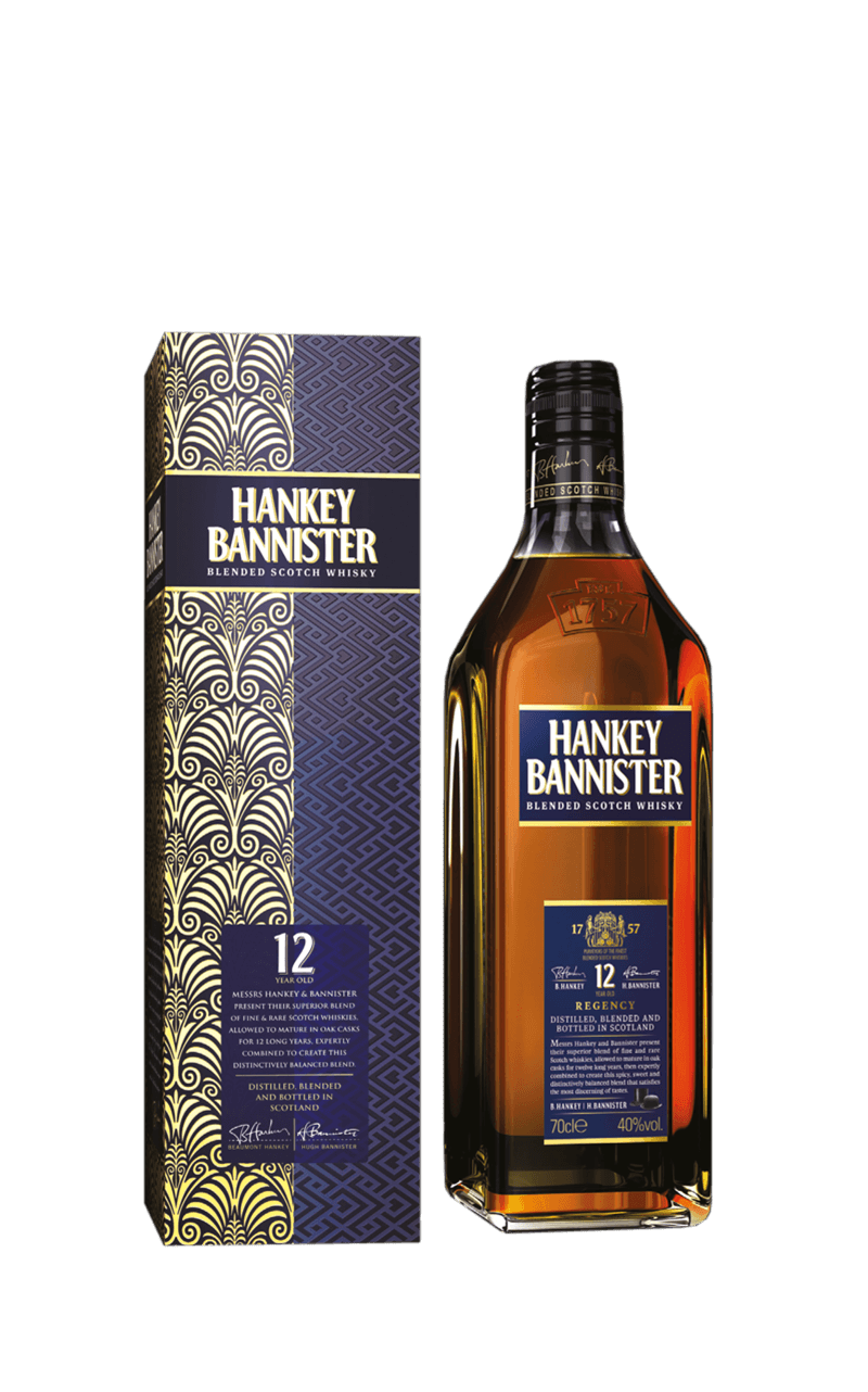 Виски Hankey Bannister 12 y.o. 0.7л 40% В подарочной коробке - купить в Украине...
