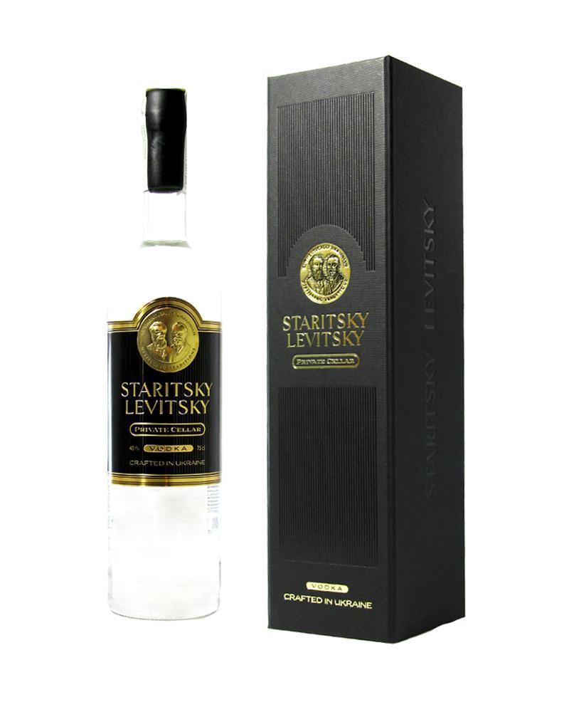 Водка Staritsky Levitsky Private Cellar 0.75л 40% В подарочной коробке - купить в Украине...