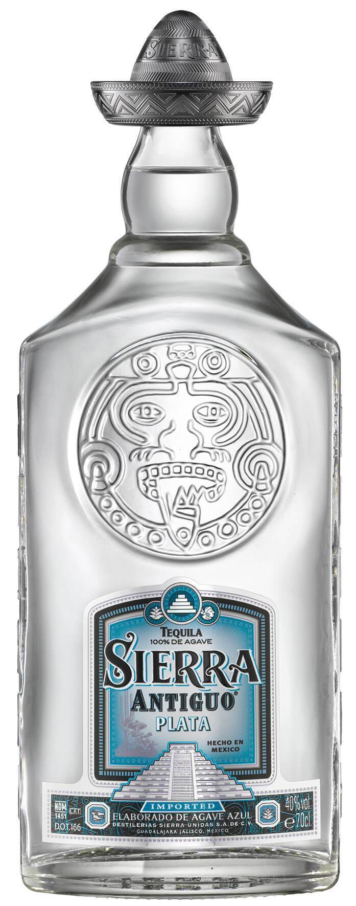 Текила Sierra Antiguo Plata 100% de agave 0.7л 40% - купить в Украине...