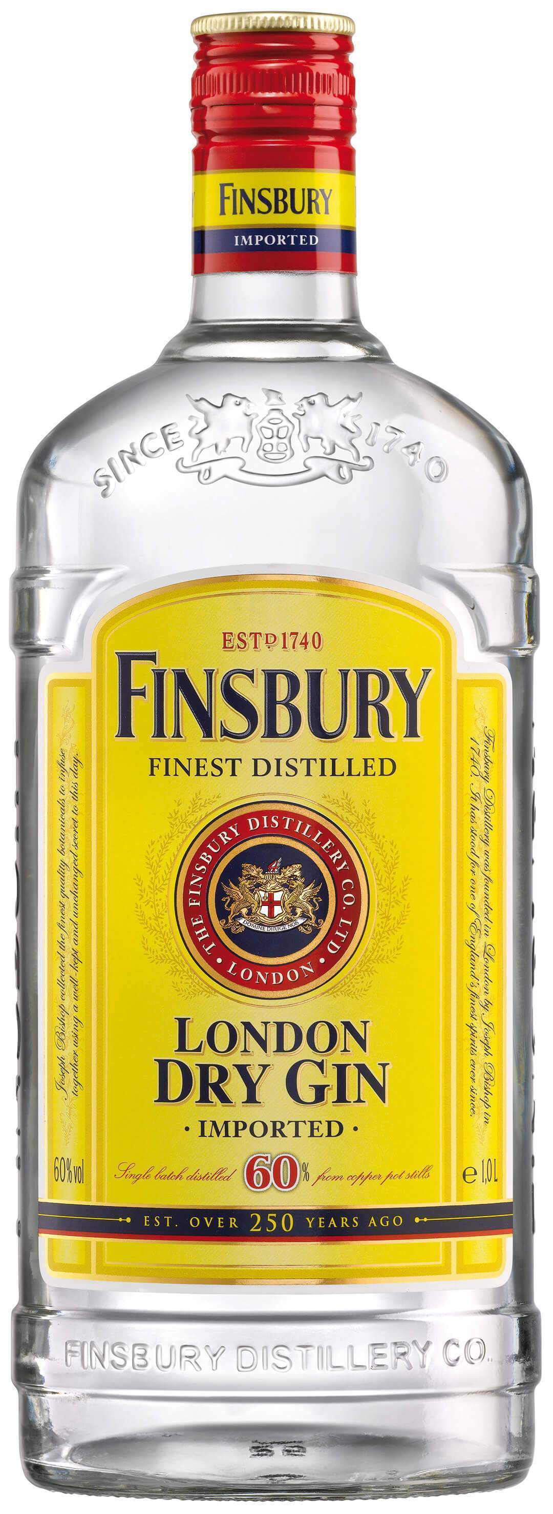 Джин Finsburry 1л 60% - купить в Украине...