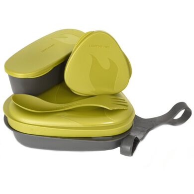 Набір посуду LIGHT MY FIRE LunchKit 6 предметів жовтий