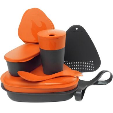 Набір посуду LIGHT MY FIRE MealKit 8 предметів помаранчевий