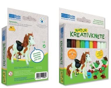 Пластилин восковой Becks Plastilin 150г 8 цветов B101558