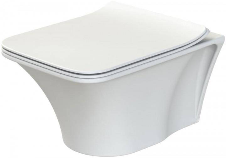 Унитаз подвесной Cerastyle Ibiza 018900 с крышкой Slim Soft-Close 9SC1211S02