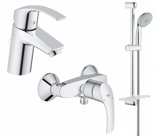 Комплект смесителей Grohe Eurosmart 123244S