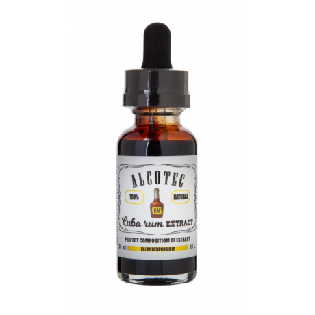 Натуральная эссенция Alcotec Cuba Rum (Кубинский ром), 30 ml - МирБир