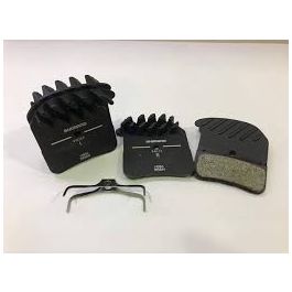 Тормозные колодки Shimano H02A+радиатор для SAINT/ZEE BR-M820/M640, полимер/resin
