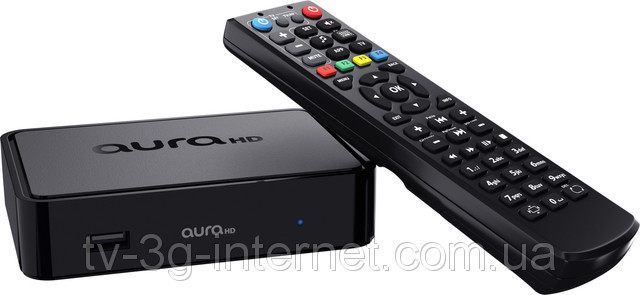 Медиплеер Aura HD Plus с поддержкой 500 каналов IPTV