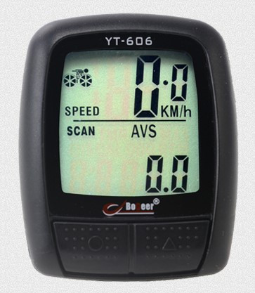 Велокомпьютер Bogger 606 Black 14 функций