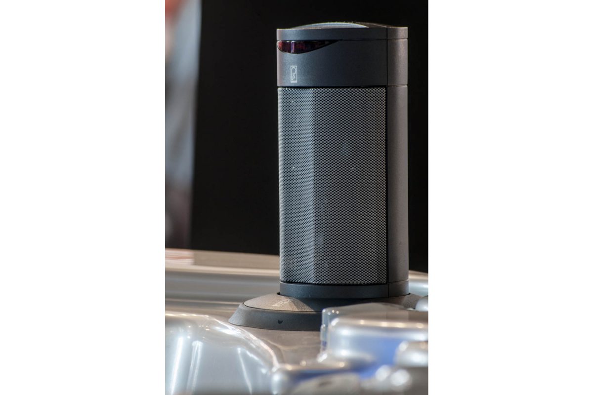 Аудиосистема тм Wellis, AQUASOUL sound system 2.1 oval POP-UP