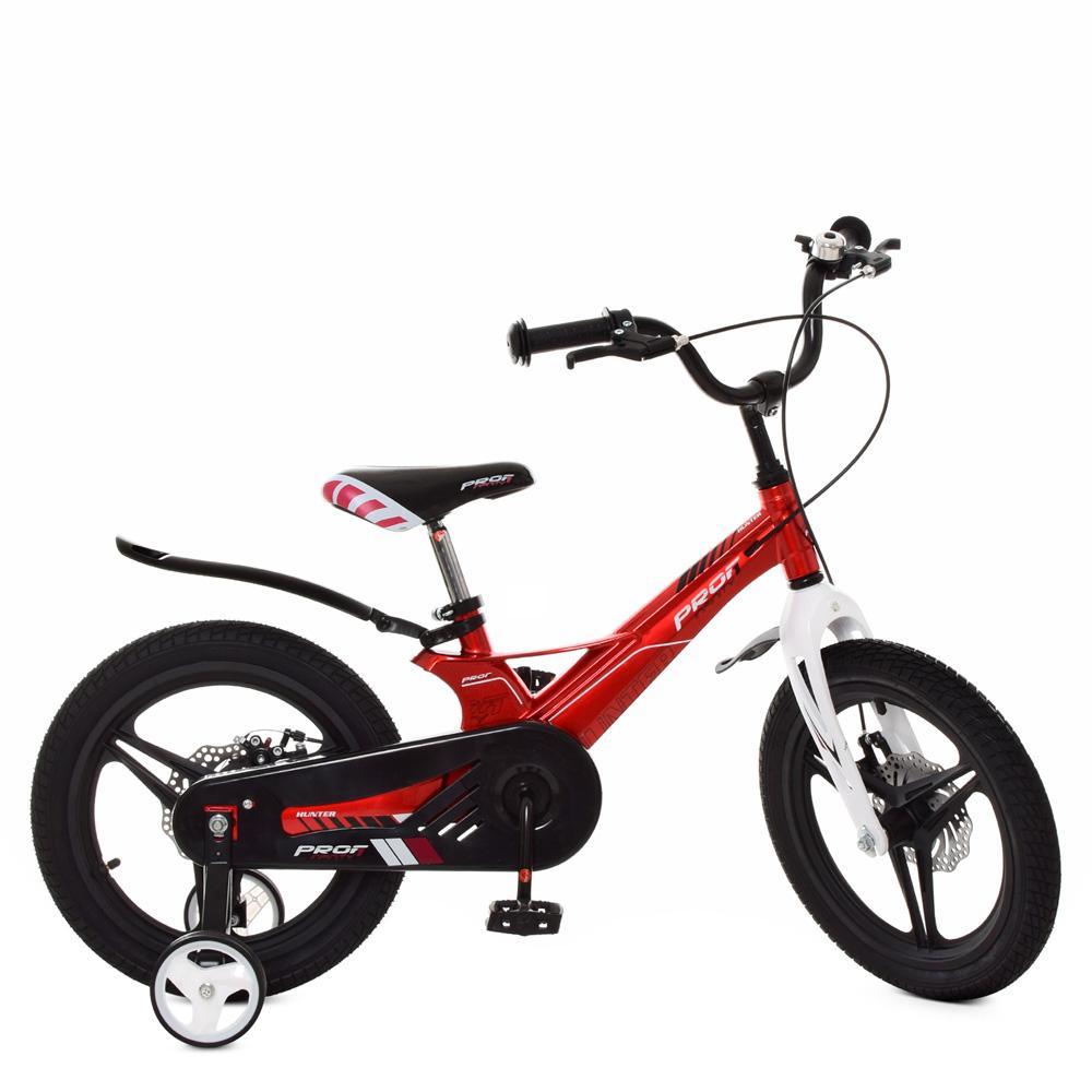 Детский велосипед Profi Hunter 18" красного цвета