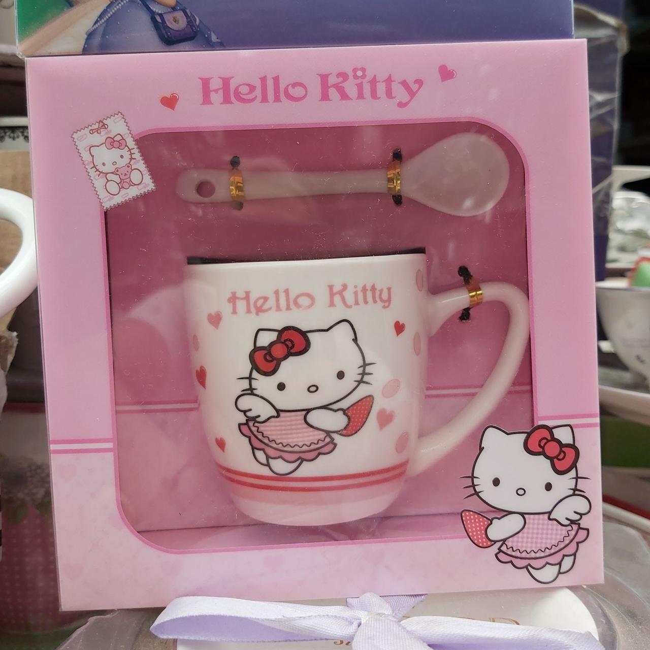 Детская подарочная кружка из керамики Hello Kitty