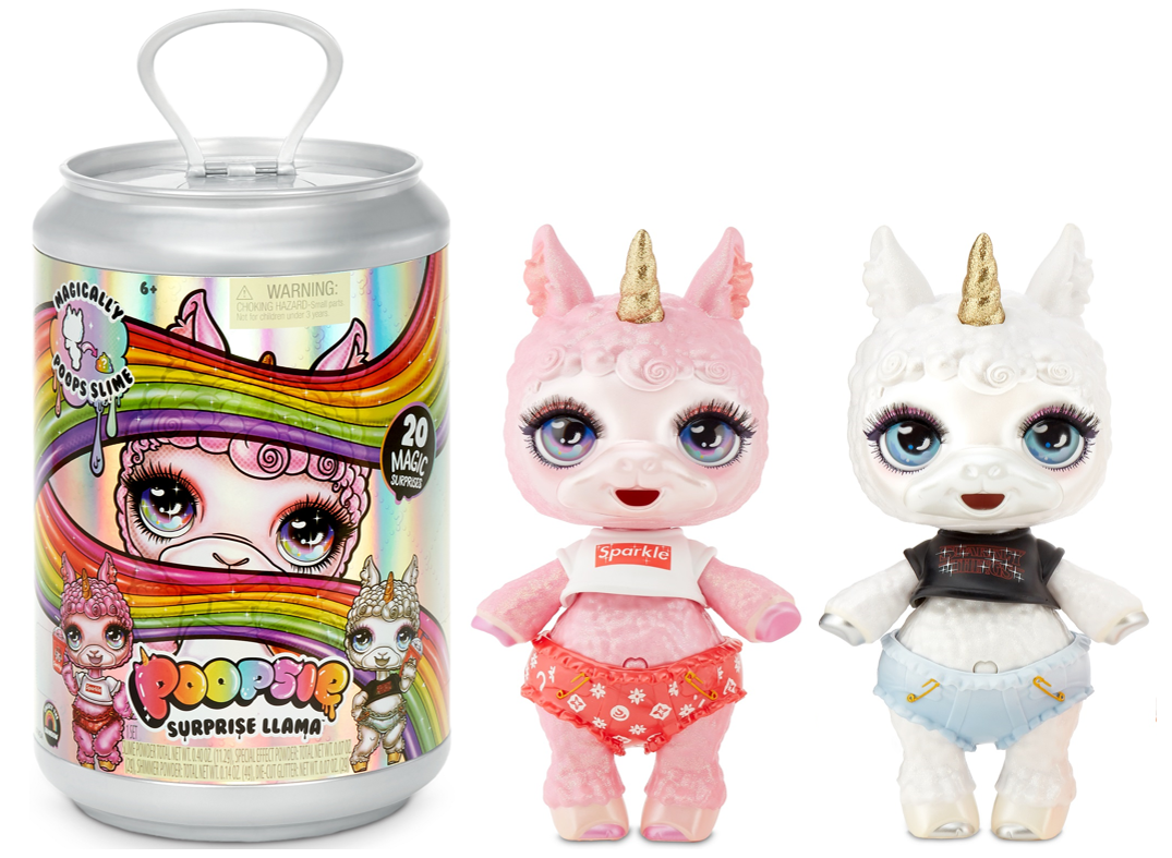 Игровой набор со слаймами Poopsie Surprise Llama Bonnie Blanca Or Pearly Fluff Пупси Лама сюрприз (562658)