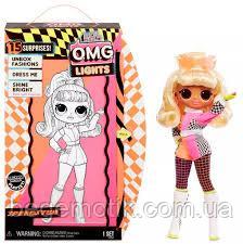 Кукла Лол ОМГ светящийся неоновая Спидстер L.O.L. Surprise! O.M.G. Lights Speedster Fashion Doll with 15