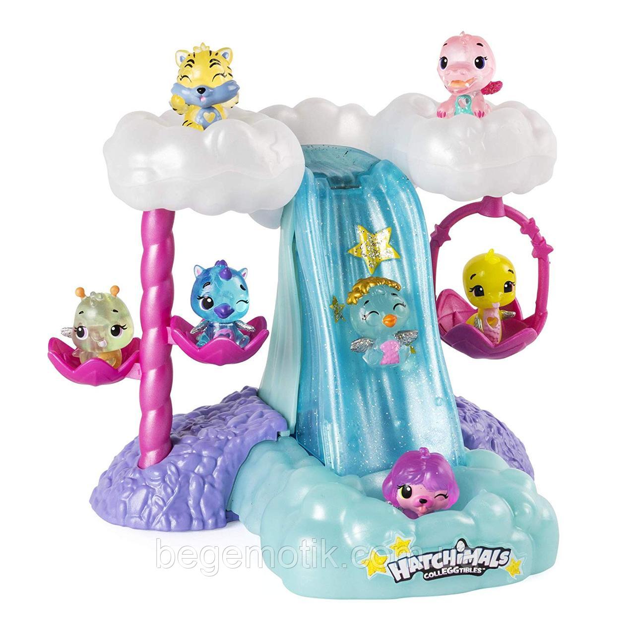 Hatchimals S4 Хетчималс. Водопад желаний со светом CollEGGtibles Waterfall Playset