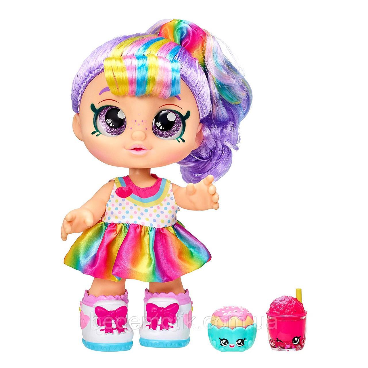Kindi Kids большая кукла Кинди Кидс Радуга Кейт Snack Time Friends Rainbow Kate