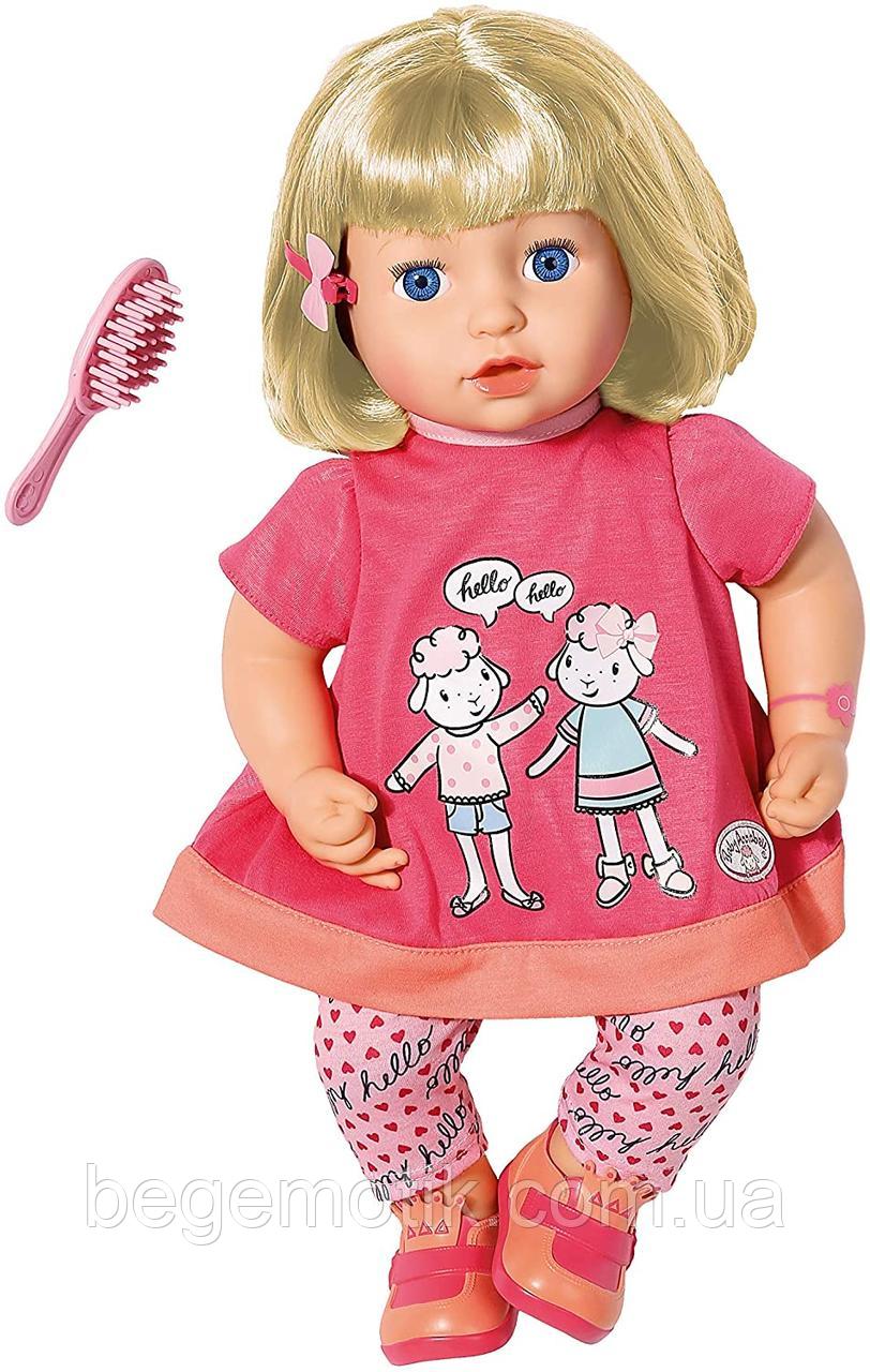 Интерактивная Кукла Повторюшка Джулия Baby Annabell Talk Back Julia