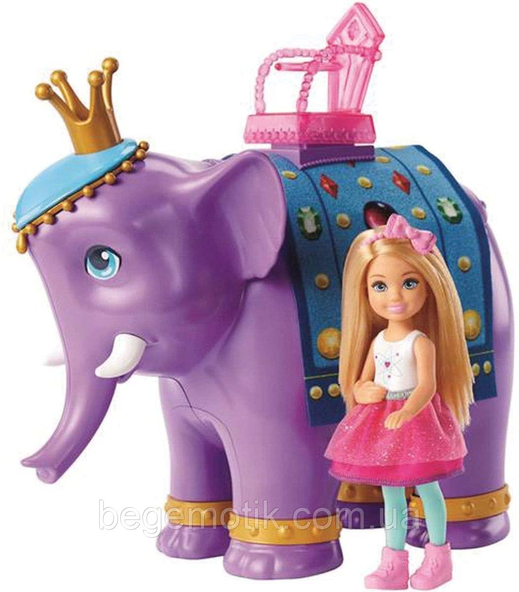 Barbie Игровой набор Барби Дримтопия Челси и слон FPL83 Dreamtopia Chelsea Doll and Elephant