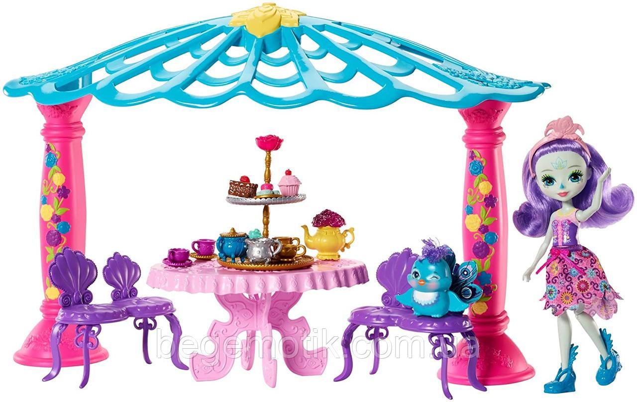 Игровой набор Энчантималс Enchantimals Беседка для чаепития павлина Петтер Garden Gazebo Playset Peacock