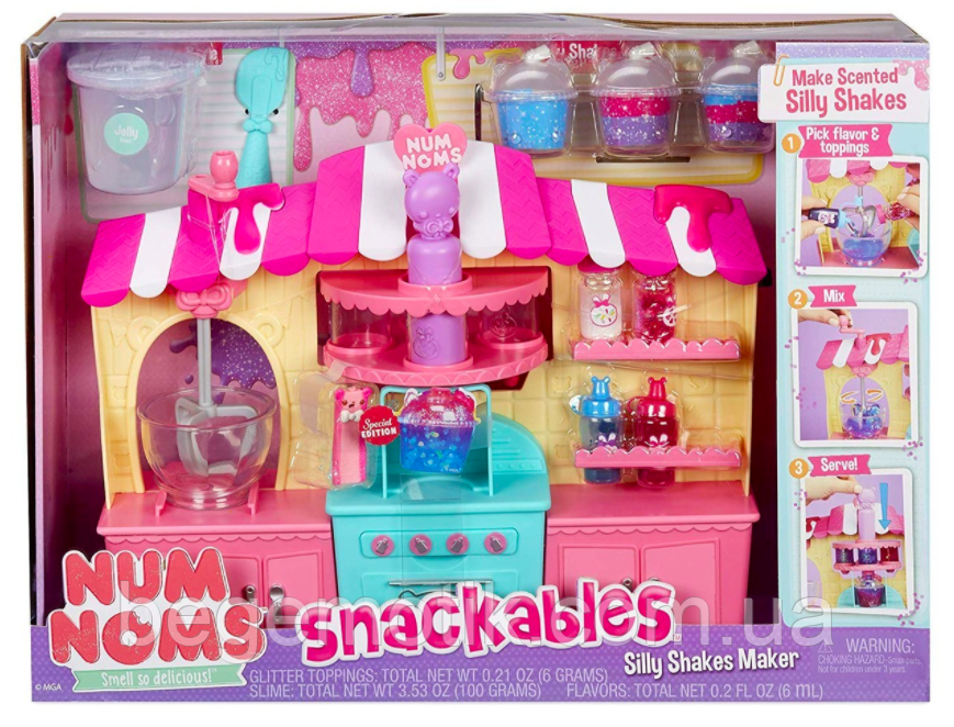 Фабрика слаймов Нам Намс Num Noms snackables slime maker набор для изготовления слаймов