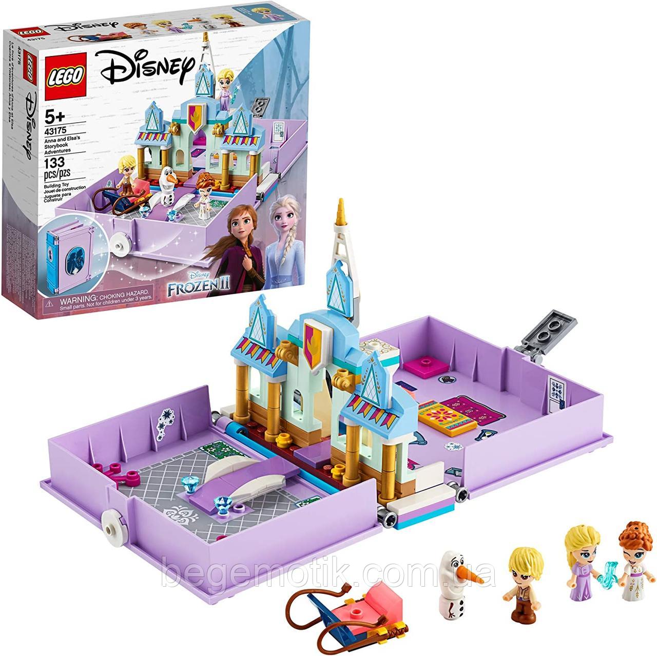 LEGO 41165 Конструктор ЛЕГО Lego Disney Princesses Книга сказочных сказочных приключений Анны и Эльзы