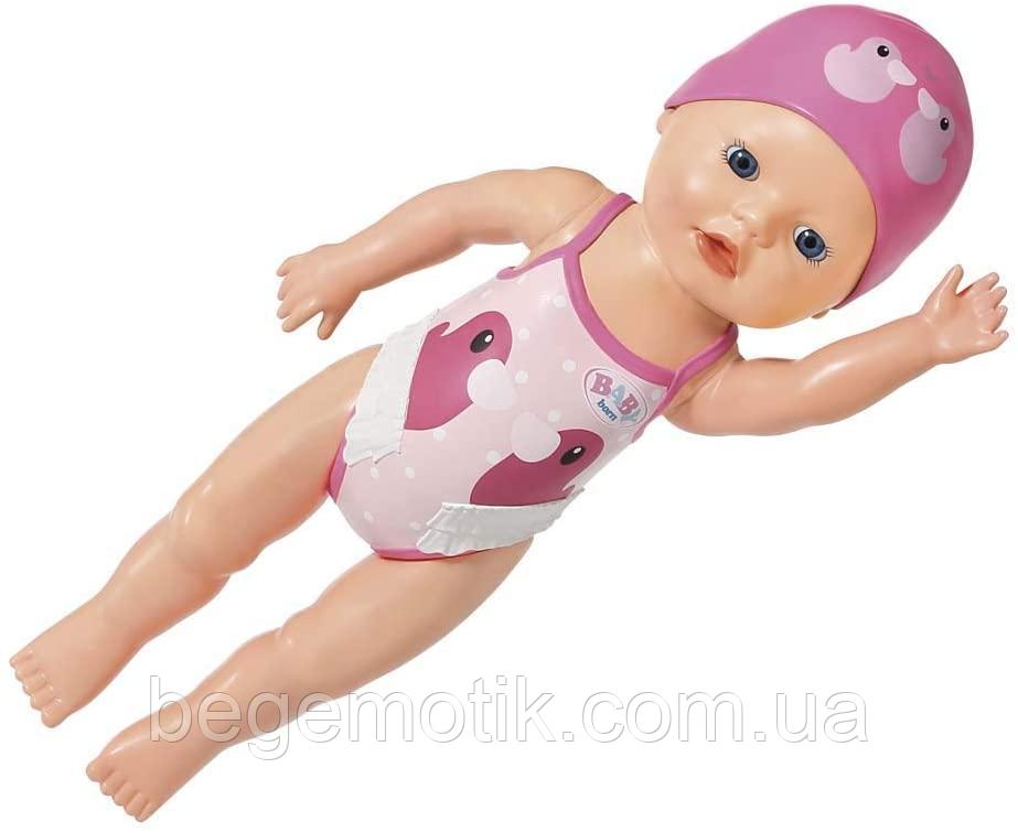 Моя первая кукла для плавания 30см Беби Борн Учимся плавать BABY born 827901 Doll, Multi