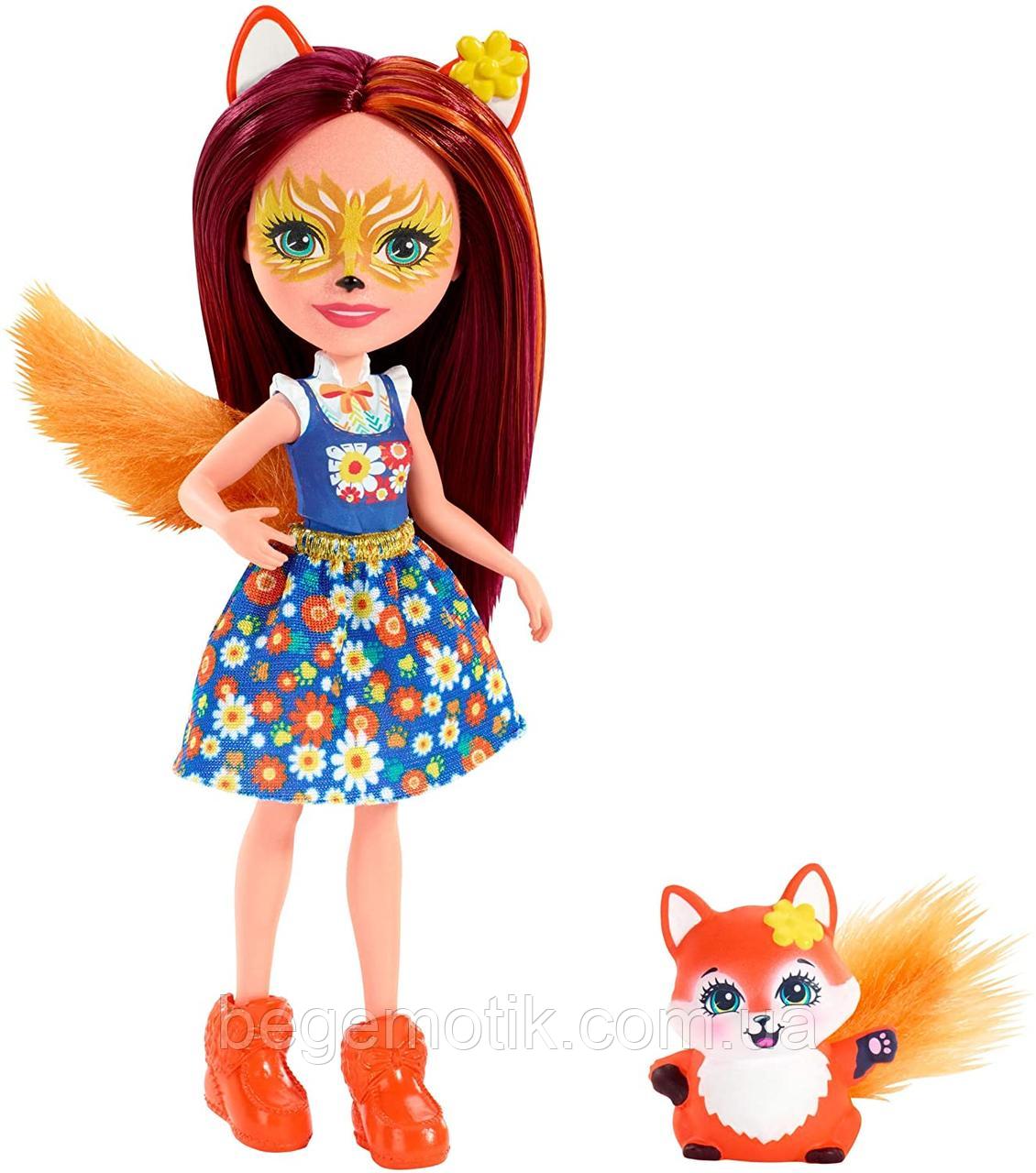 Набор с куклой Энчантималс Лисичка Фелисити и ее питомец Флик Enchantimals Felicity Fox FXM71