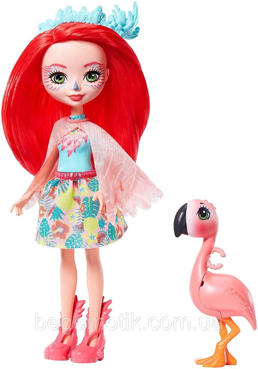 Кукла Энчантималс Фламинго Фэнси Флэминг и Свош Enchantimals GFN42 Fanci Flamingo &amp; Swash
