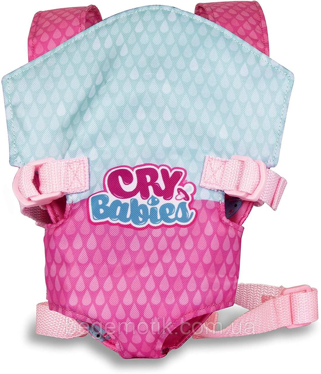Cry Babies детская переноска для кукол Край Беби IMC Toys 90019IM BEBÉS LLORONES Portabebes Carrier