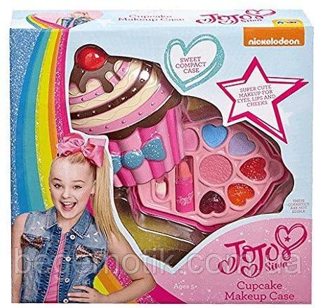 Набор для детского макияжа детская косметика в футляре в форме кекса JoJo Siwa Cupcake Makeup Case
