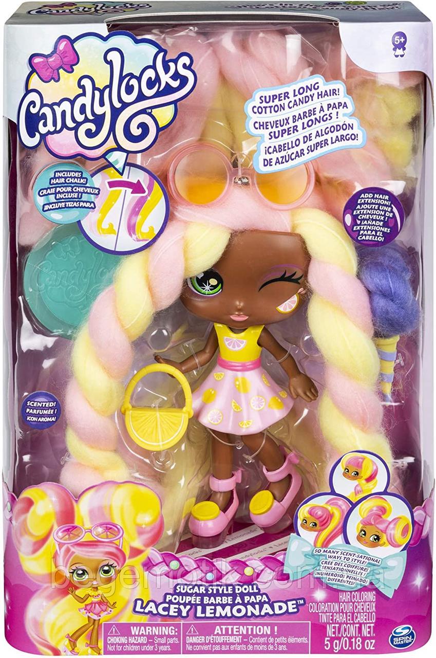 Большая Кукла Кендилокс 18 см Лэйси с аксесуарами Candylocks Lacey Lemonade (6054255)